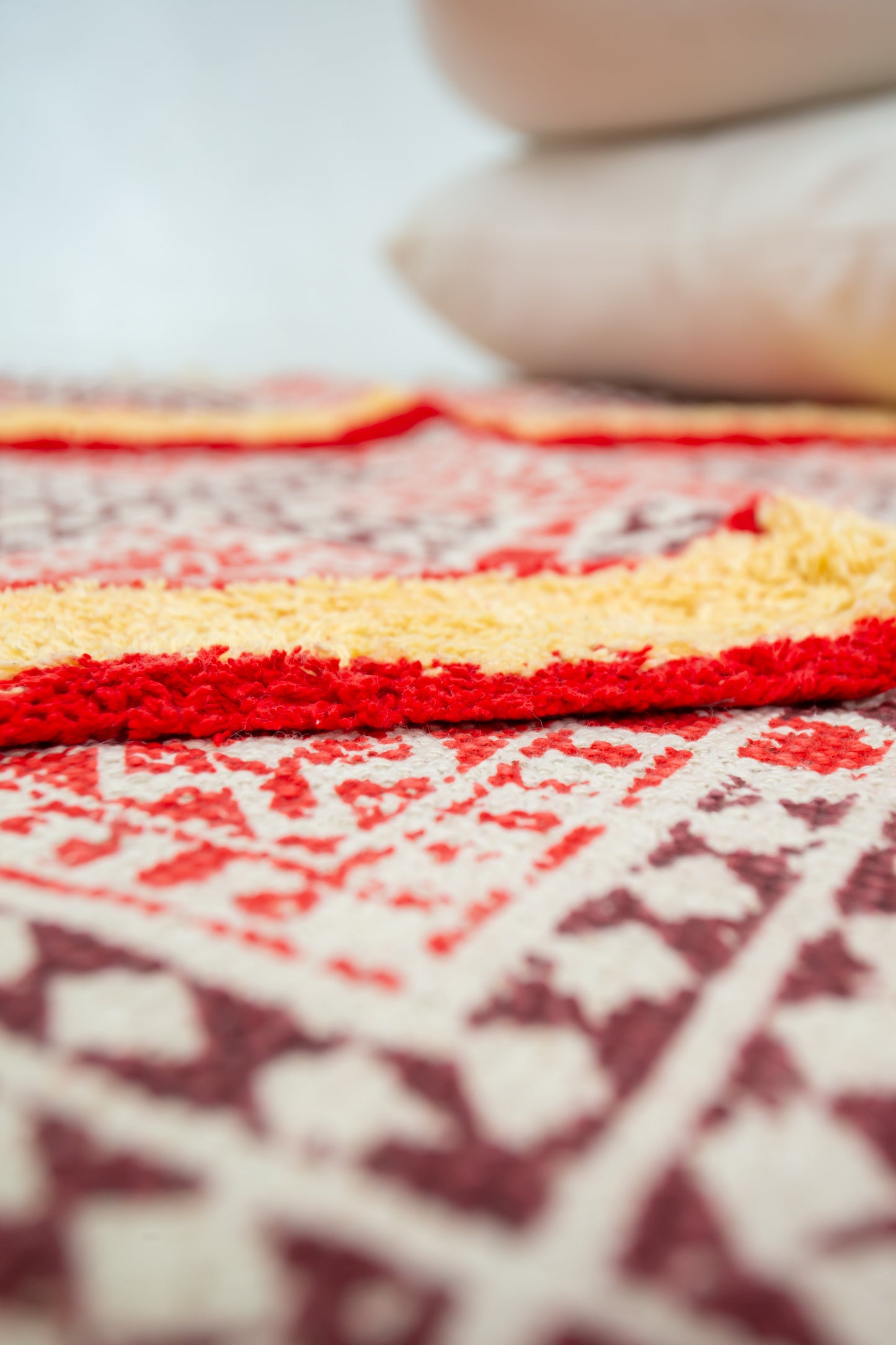 Chic Cotton Dhurrie/Rug - Natural Cotton- Rectangle