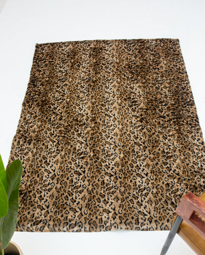 Exotic Animal Pattern Fur Carpet - Luxe Softness